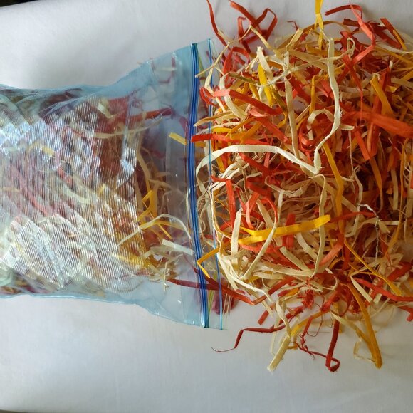 Rustic Colors Shredded Paper Filler for Fall Décor – 1.5 oz Bag - Picture 2 of 5